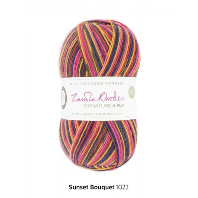 West_Yorkshire_Spinners_Zandra_Rhodes_Signature_4ply_1023_Sunset_Bouquet